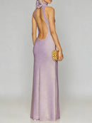 3D Flower Flowing Long Dresses