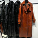 Leather Trench Coat