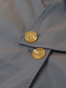 Color Spliced Buttons Temperament Trench Coat