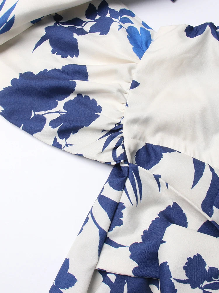 Layered Ruffles Hem Dress Female New