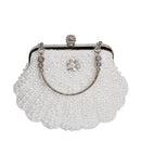 Shell Pearl Rhinestone Bag