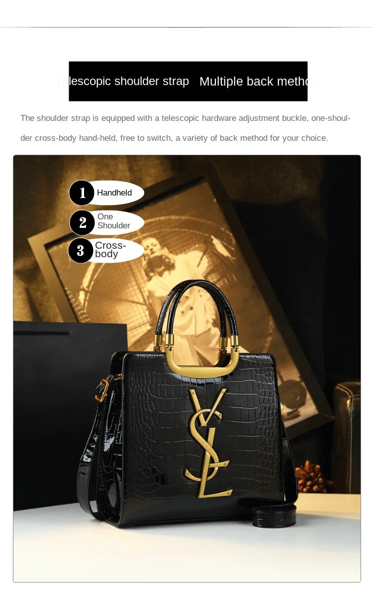 Crocodile Crossbody Bag