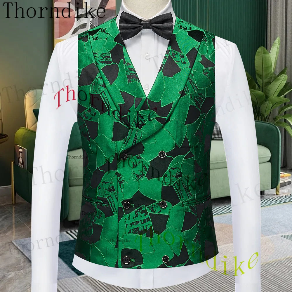 Double Breasted Slim Men’s Vest