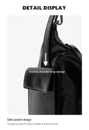 GENUINE LEATHER DESIGNER CROSSBODY HANDBAG