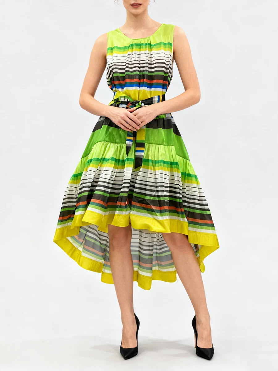 Color Striped Dresses
