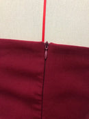 Spliced Ruffles Folds Long Dress