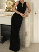 Solid Slimming Dresses