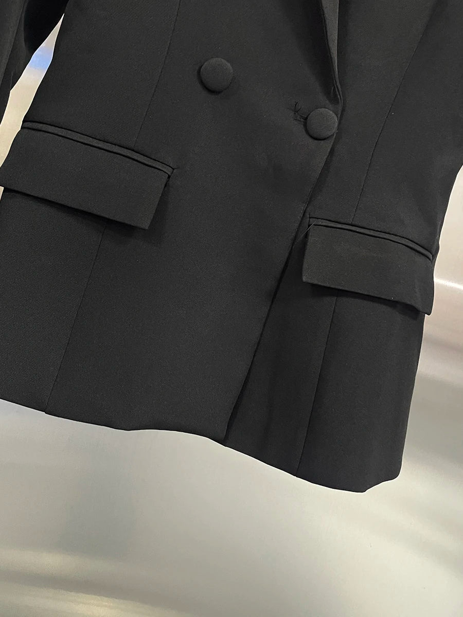 Two Piece Lapel Pant Sets