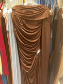 Slimming Spliced Folds Dresses