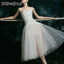 Spliced Lace Dresses