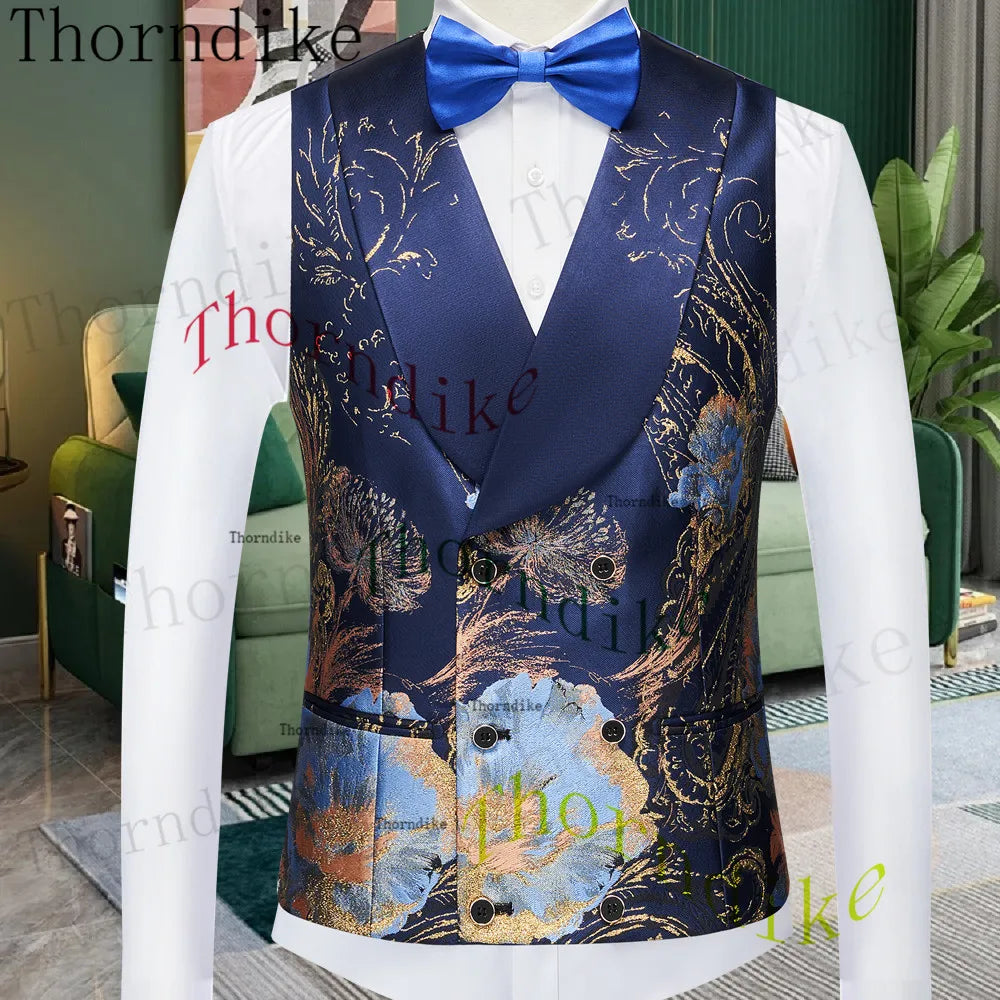Double Breasted Slim Men’s Vest