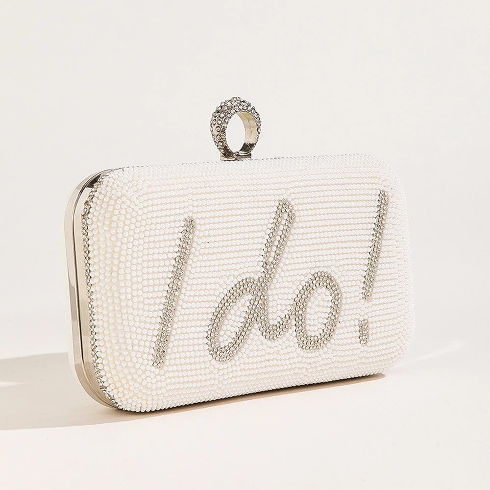 I Do Letter Evening Bag