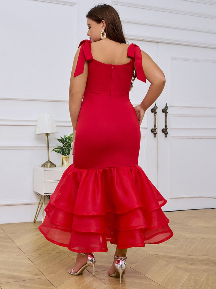 Plus Size Sleeveless Dress