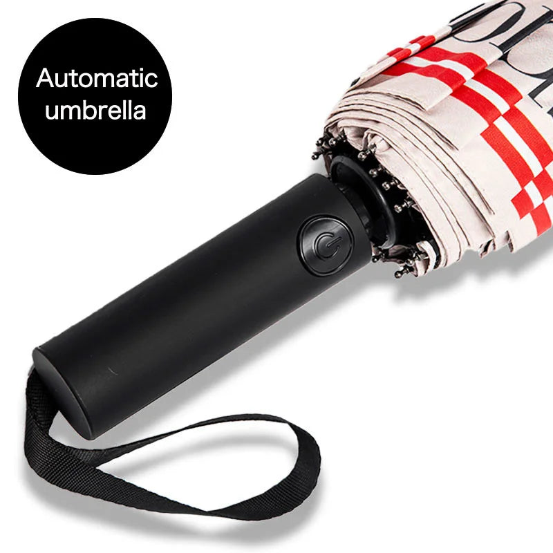 Black & Red Umbrella