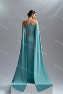 Charming Satin Evening Dresses