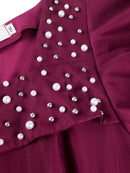 Plus Size Elegant A Line Midi Dress