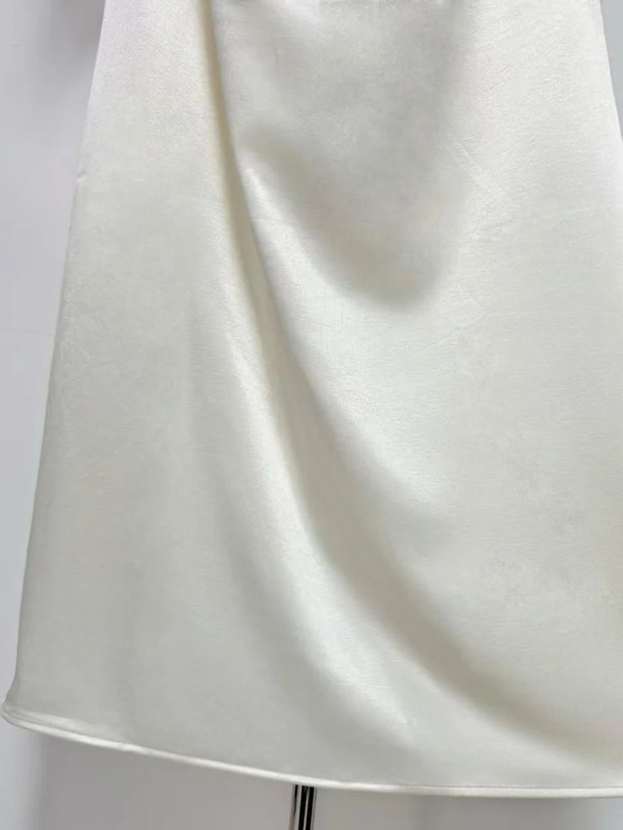 Spliced Folds Dresses