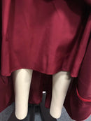 Spliced Ruffles Folds Long Dress