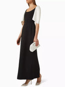 Hit Color Loose Minimalist Long Dresses