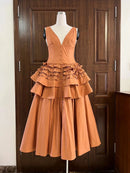 Ruffles Folds Dress