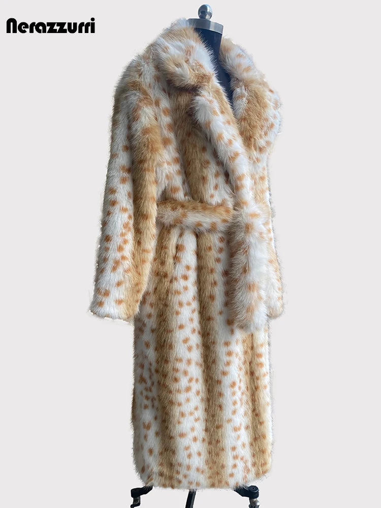 Oversized Leopard Print Coats