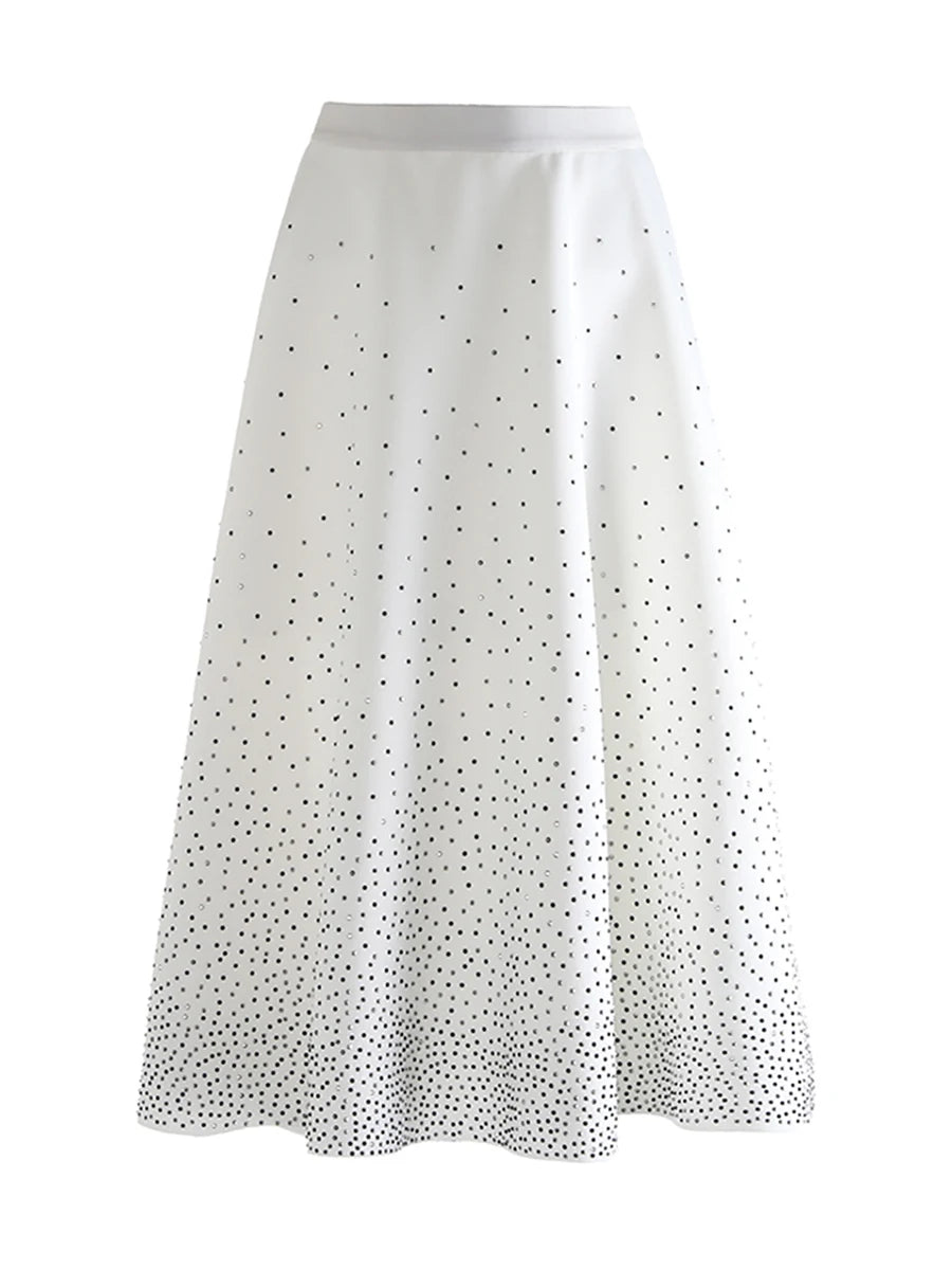 Spliced Diamonds Loose Skirts