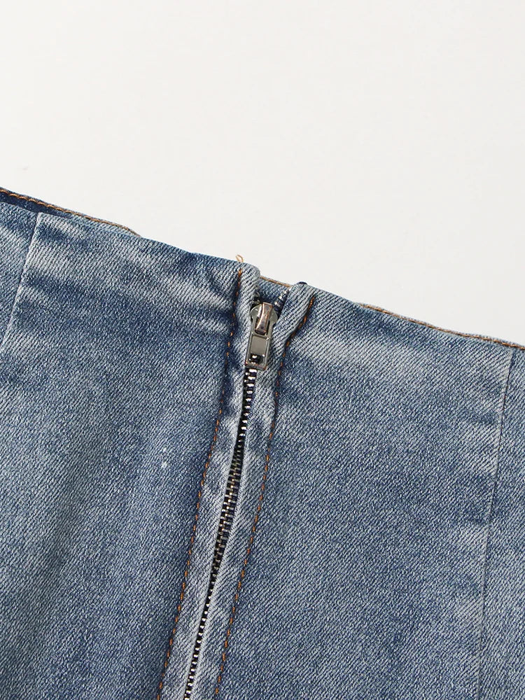 Denim Skirts