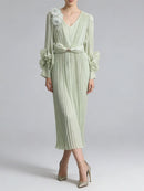 Flower Ruffles Dresses