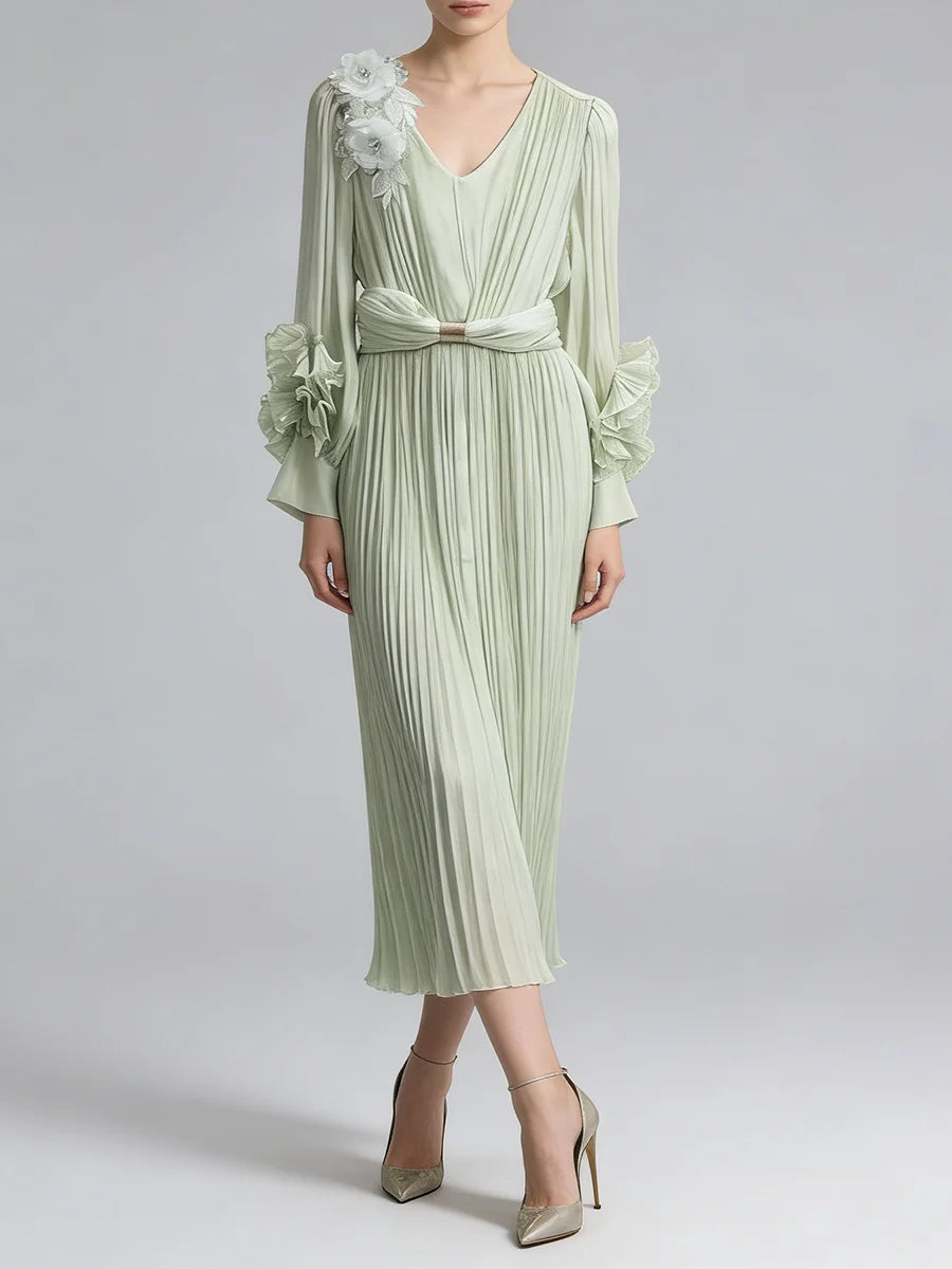 Flower Ruffles Dresses
