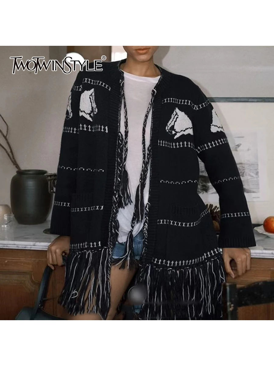 Tassels Fashion Women’s Cardigans