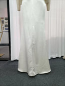 Solid Spliced Pleated Dresses