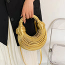 Handwoven Noodle Knotted Hobo Bags