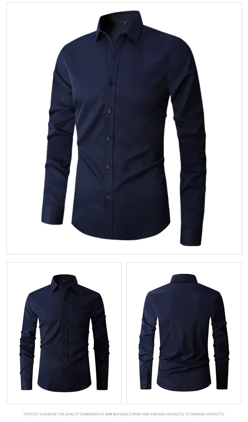 Men's Long Sleeve Regular Fit Shirt