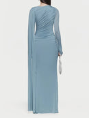 Spliced Folds Dresses