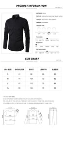 Men's Long Sleeve Regular Fit Shirt