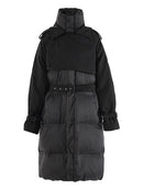 Asymmetrical Slimming Down Coats