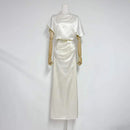Spliced Folds Dresses