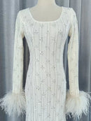 Spliced Bead Dresses