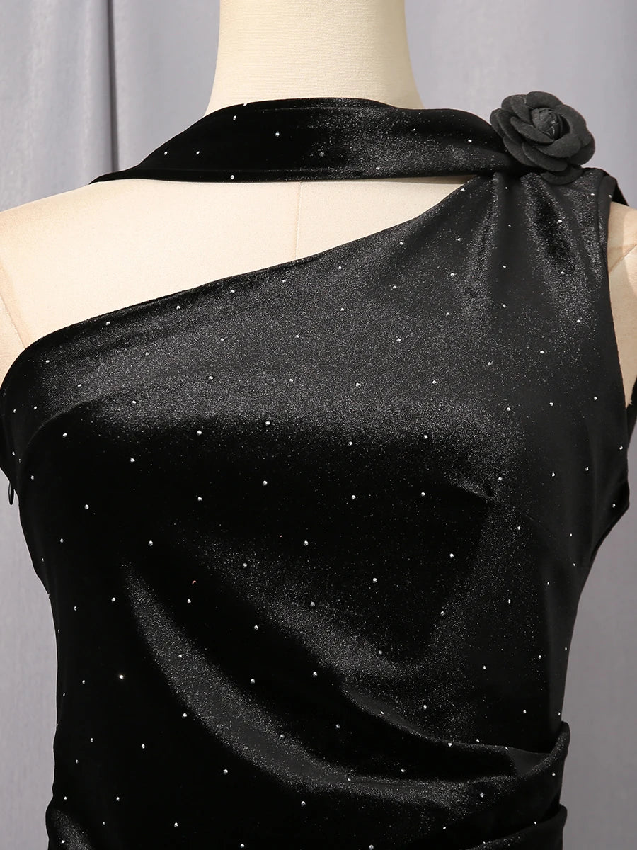 Spliced Ribbon Elegant Dresses