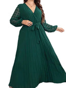 Plus Size Green Dress