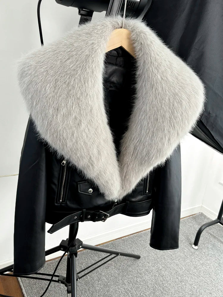 Sheepskin Leather Jacket