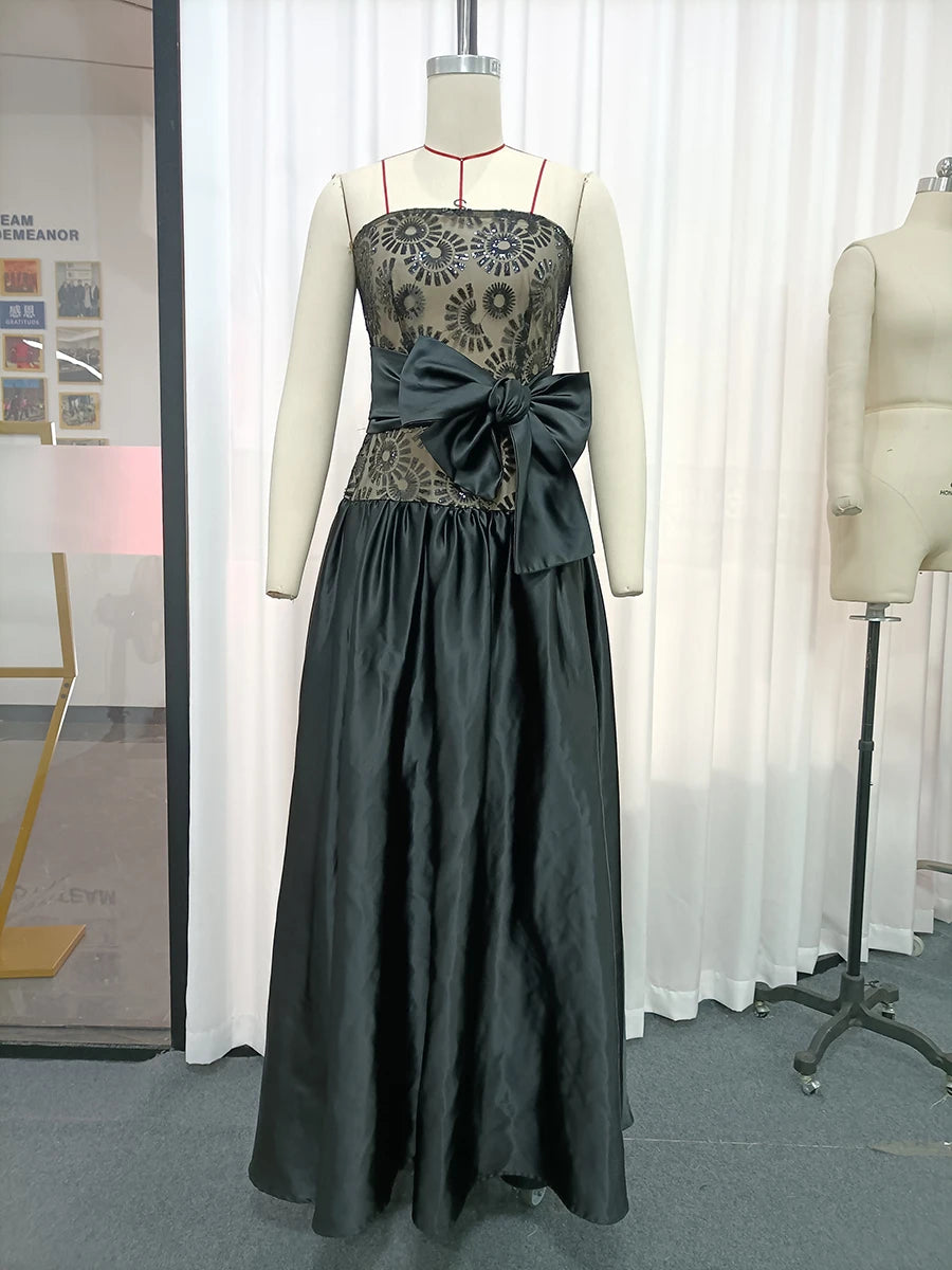Spliced Sequins Dresses
