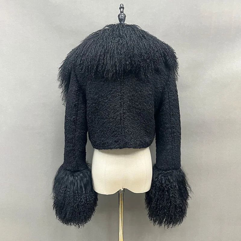 Fur Crop Jackets