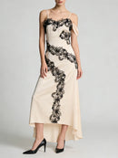 Spliced Lace Dresses