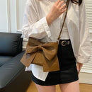 Big Bow Knot Shoulder Cross Body Bag