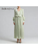 Flower Ruffles Dresses