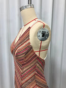 Backless Tunic Sequins Dress