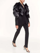 Asymmetric Long Jackets For Women