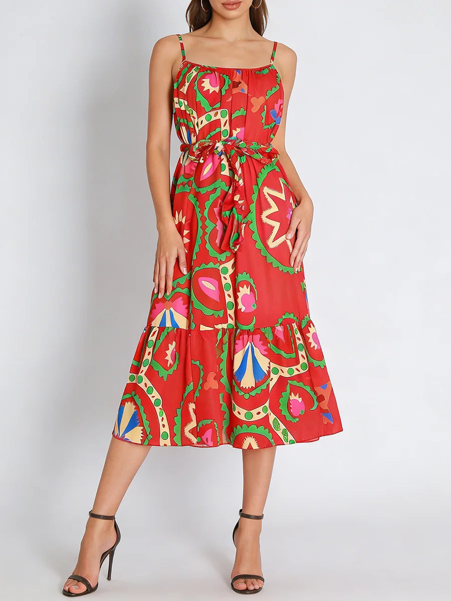 Ruched Long Dress