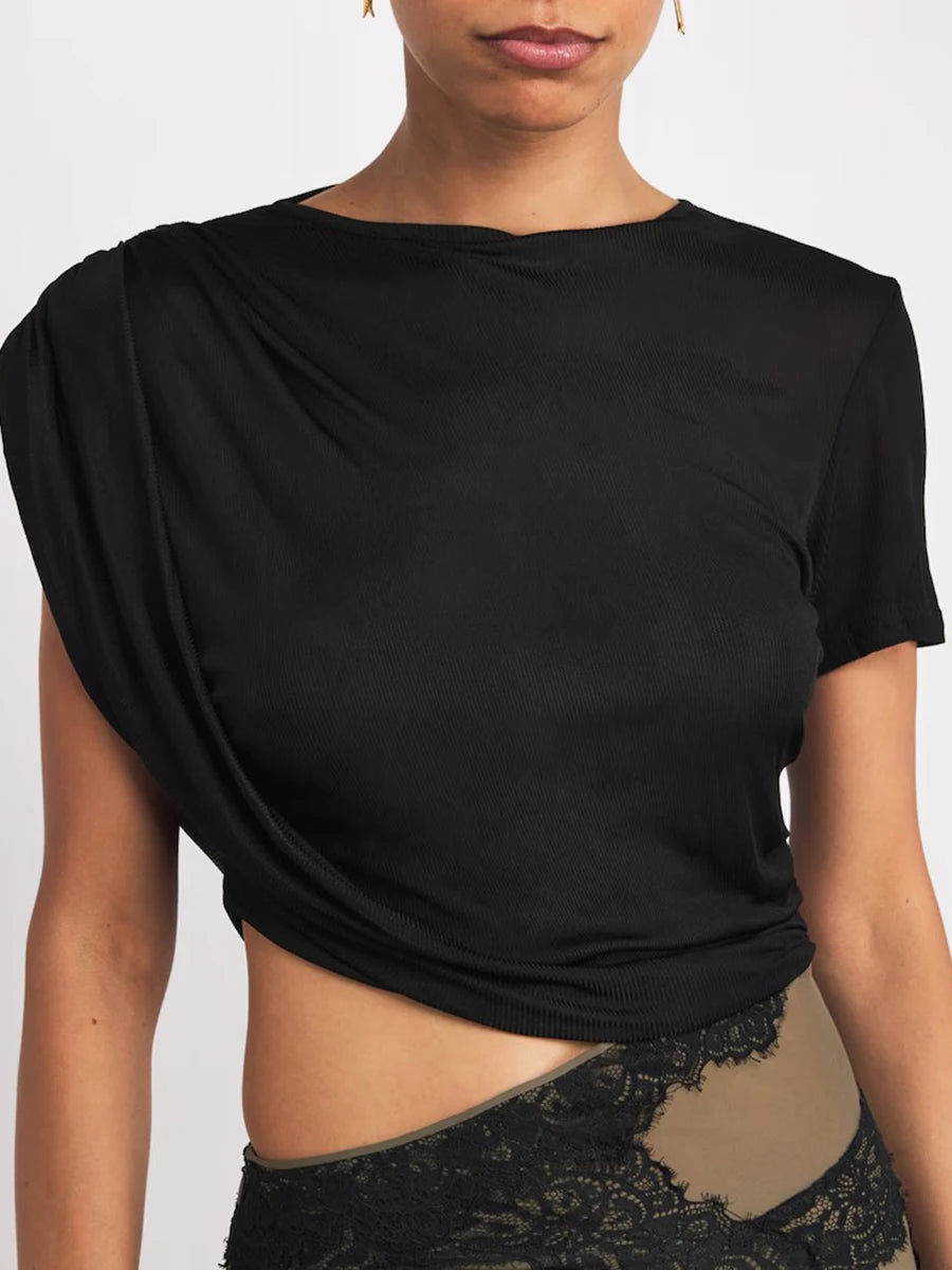 Lace Irregular Dresses